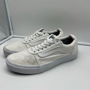 Vans Triple White Classic Tumble Brand Men's Size 9 — 507698